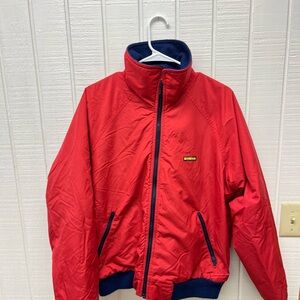 Oshkosh B’Gosh The Genuine Article Vintage Men’s Medium Red Jacket Retro 80s 90s
